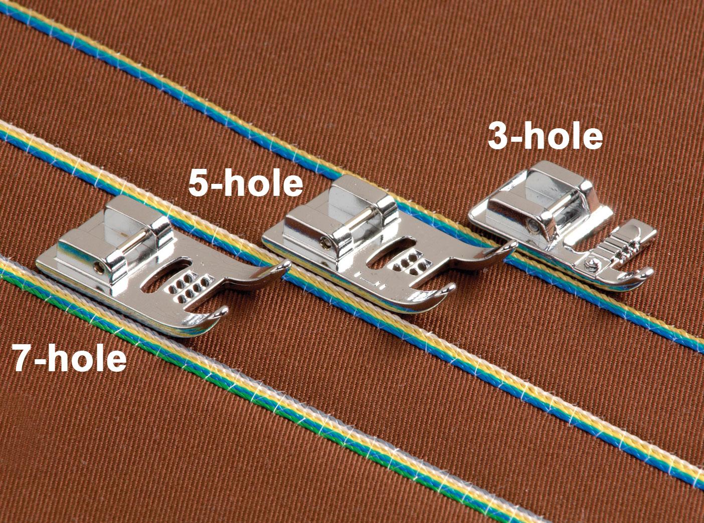 5-hole Cording Foot - 494570-20B (ESG-CF5) (SA157)